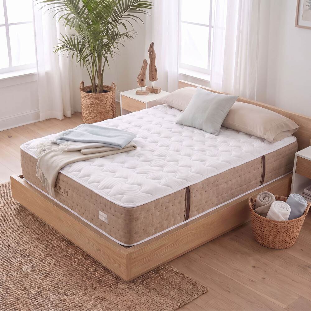 COLCHÓN QUEEN ESPUMA DUBLIN