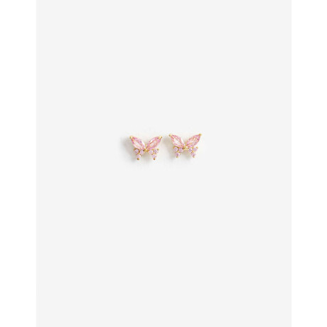 Aros Pasantes Mariposa De La Línea Delicates Dorado