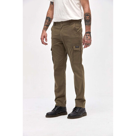 Pantalon cargo Roque I26 Oliva