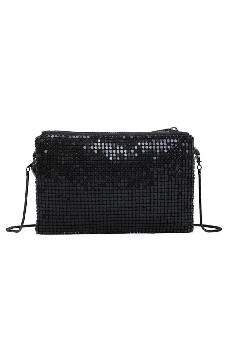 Cartera Malla - Negro 