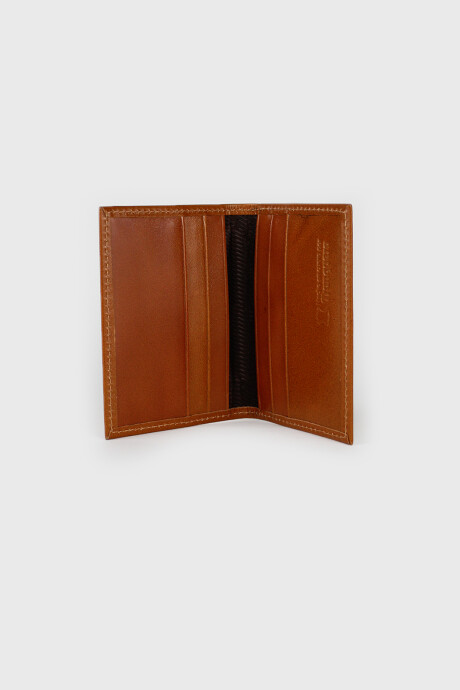 Porta Documento Horizontal Camel