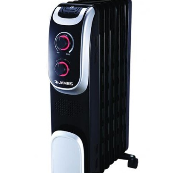 RADIADOR JAMES RAN 1500W Negro 7 Elementos Sin color