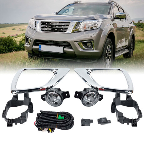 FARO CAMINERO NISSAN NP300 FRONTIER D23 2015 - 2020 KIT COMPLETO - FARO CAMINERO NISSAN NP300 FRONTIER D23 2015 - 2020 KIT COMPLETO -