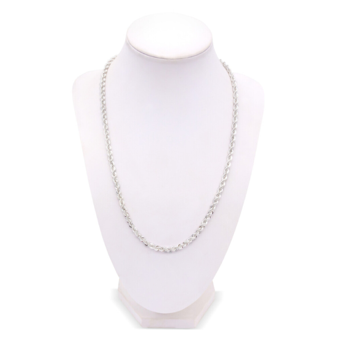 Cadena de Plata 925 Tourbillon - Largo 50 cm 