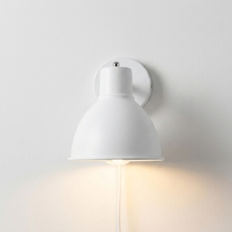 ARTEFACTO DECORATIVO DE PARED ALPHA Luminara de Pared Alpha Blanco