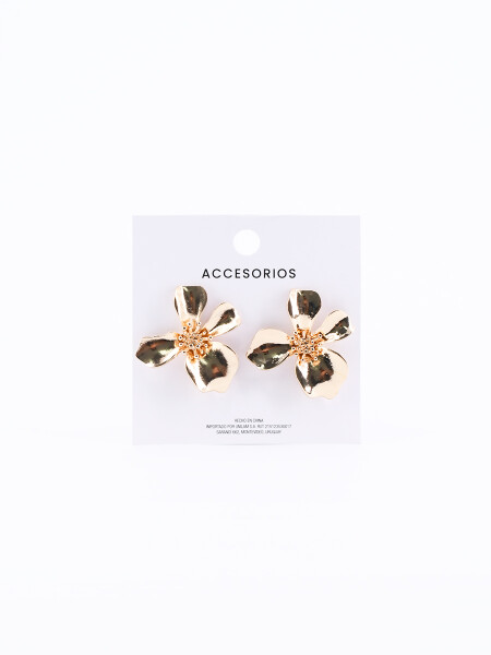 CARAVANAS DORADAS FLOR DORADO