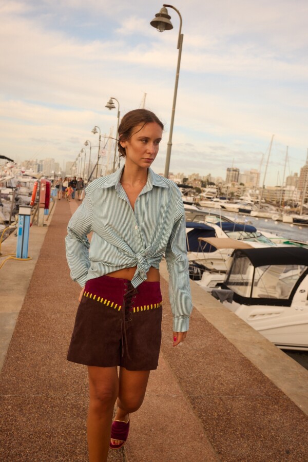 Gipsy Shorts Bordeaux / Chocolate