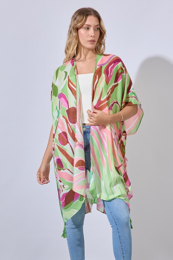 Kimono Spring MULTI/ROSA