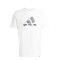 Remeras Adidas Camo Logo Masculino Blanco - Gris