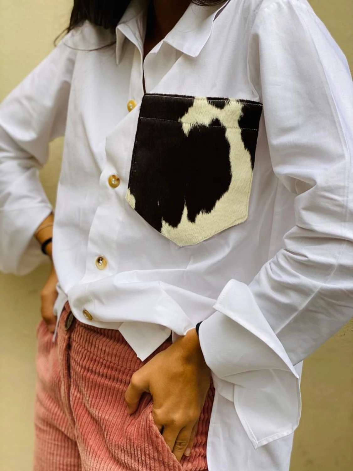Pocket Shirt Cowhide