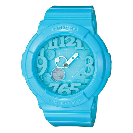Reloj CASIO BABY-G BGA130-2BDR Resina Celeste Esfera 43mm 0