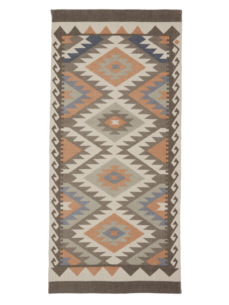 Alfombra REINROSE 65x140 rombos colores Alfombra REINROSE 65x140 rombos colores