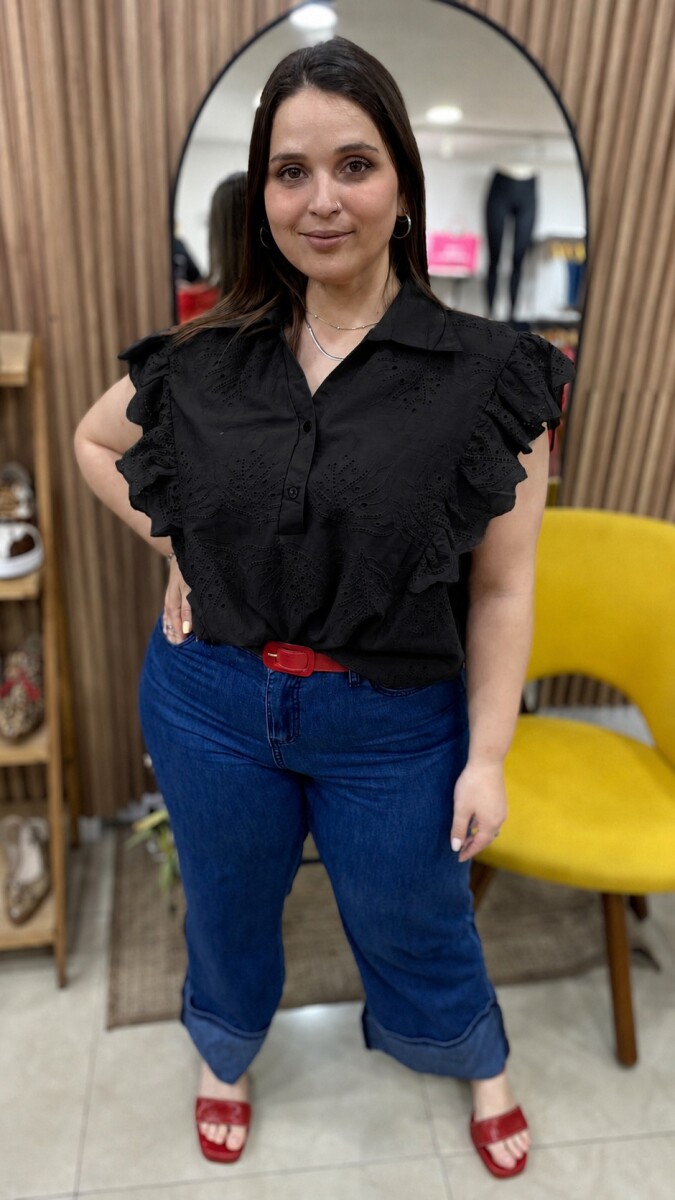 Blusa Nahiara - Negra 