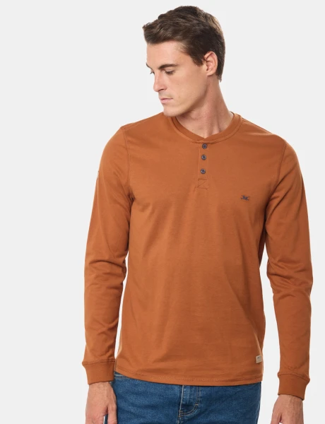 REMERA LISA Terracota