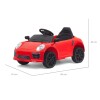 Auto a batería infantil tipo Porsche Bebesit 6V Rojo