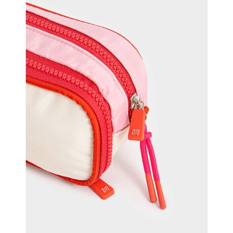 Cartuchera Estampada Rosa Claro