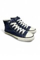 BOTA DEPORTIVA MEDIO BASKET LONA ADULTO Azul
