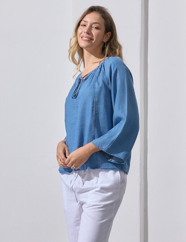 Blusa Lyocell Cordel JEAN