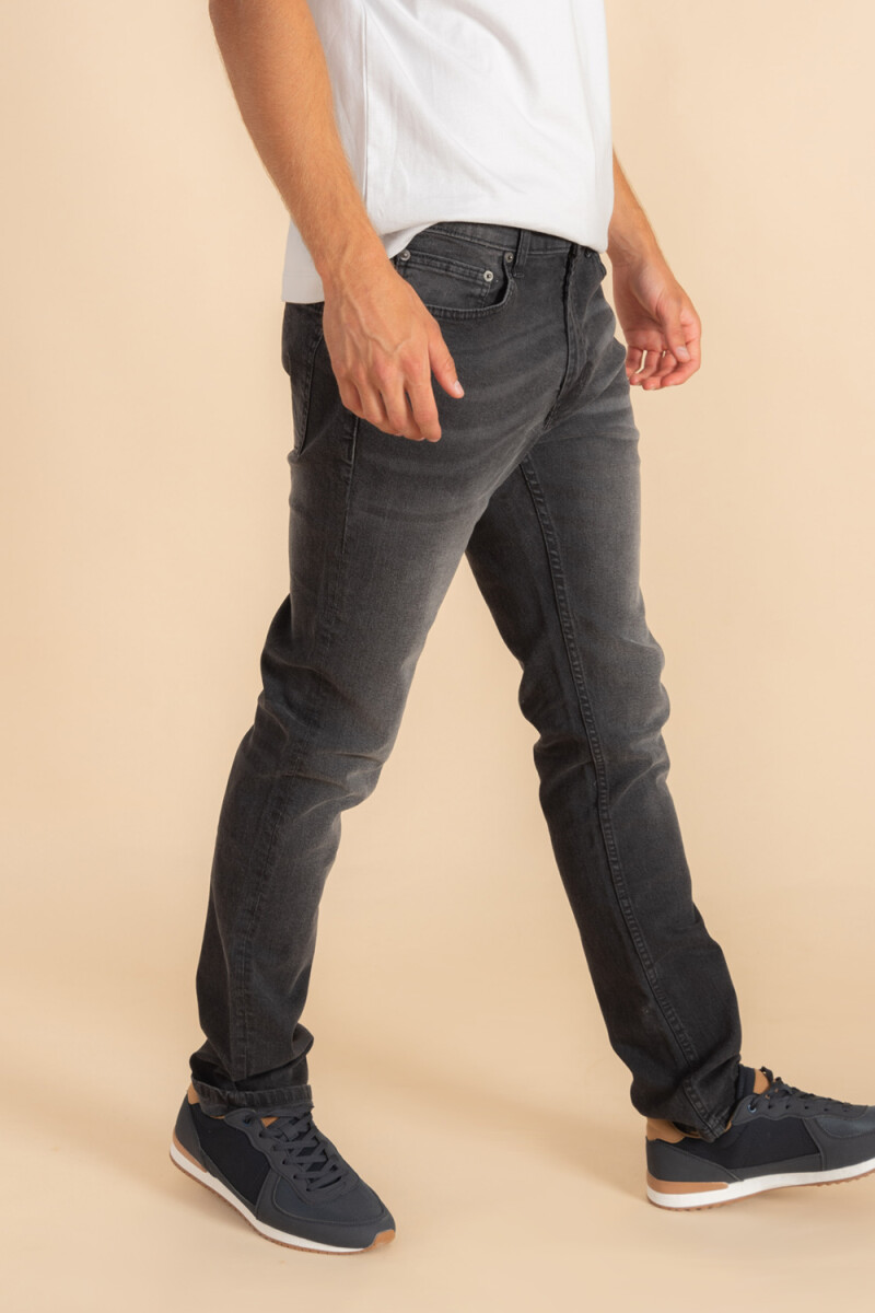 Pantalón de Jean Slim Gris