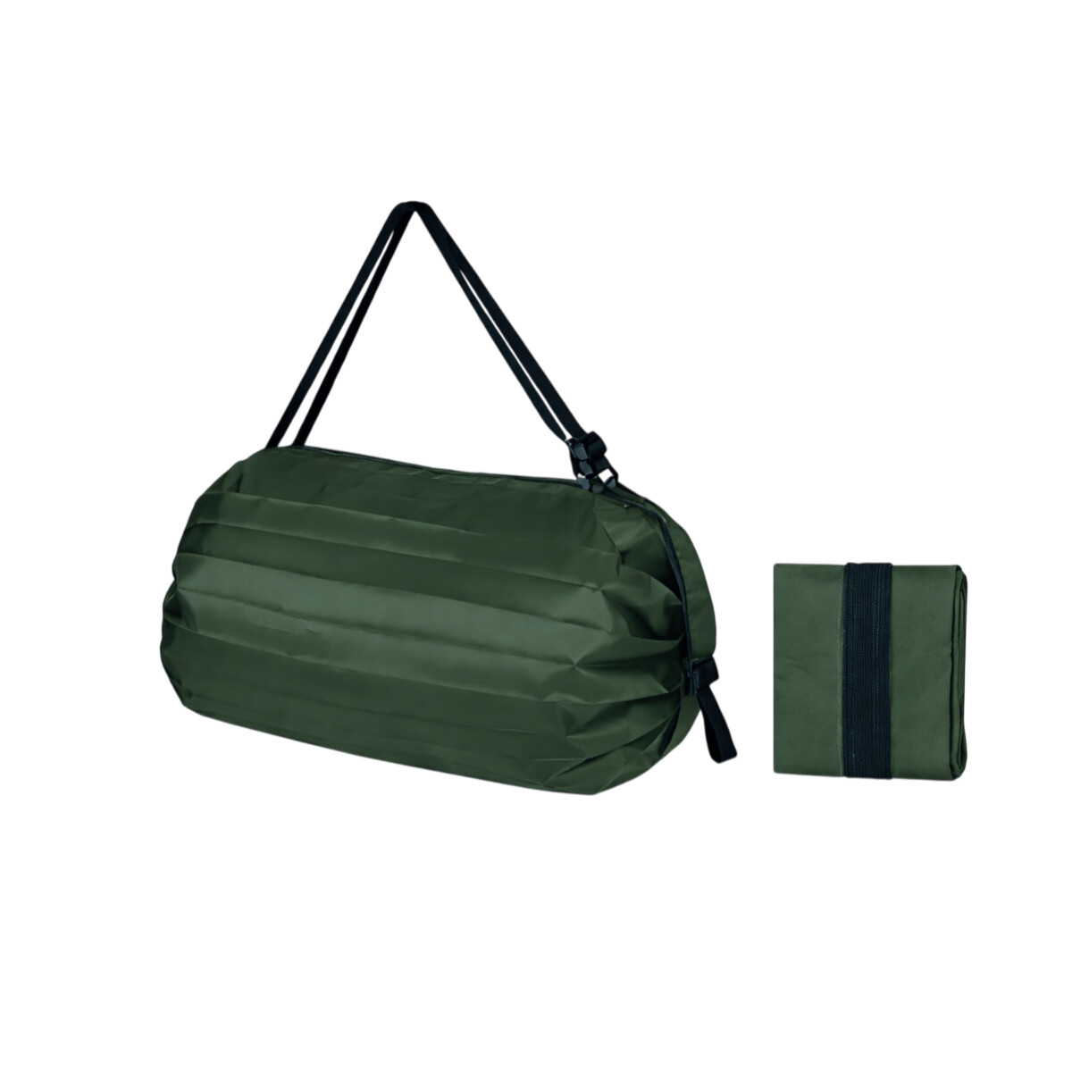 Bolso bolsa enrollable - Verde 