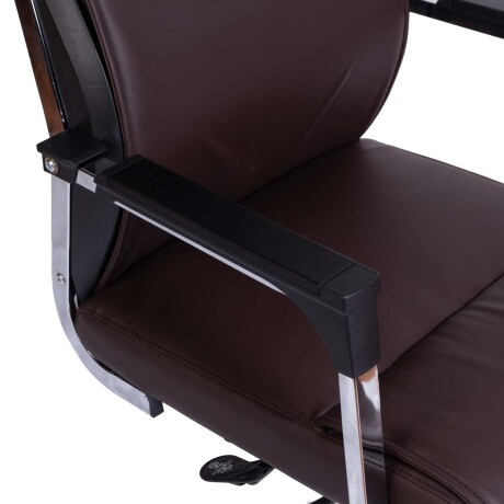 SILLA DE OFICINA MALLA MARRON TERRA