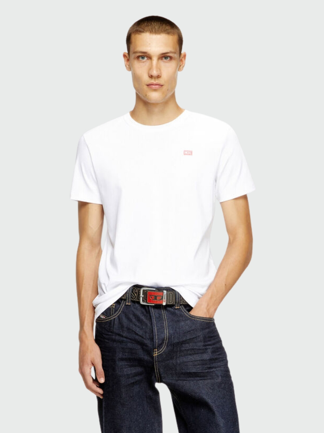 DIESEL - Remera T-Miegor-K77 Blanco