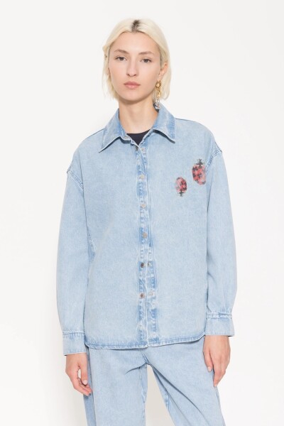 CAMISA LUCK Azul