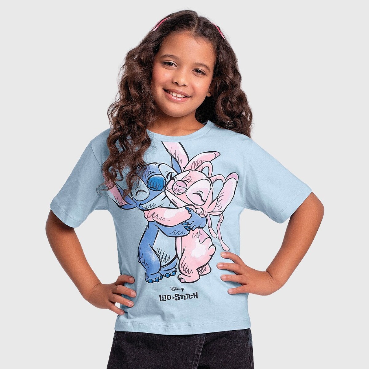 Blusa Infatil. - Azul Armonia. 