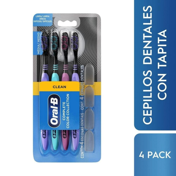 ORAL-B CEPILLO COMPLETE ANUAL PACK X 4 única