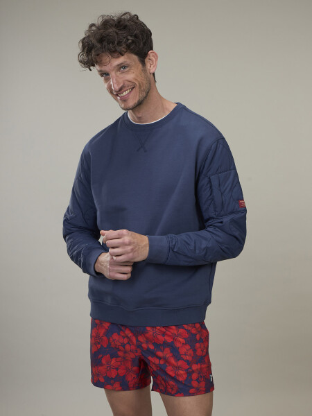 FLEECE TIOSHA AZUL PIEDRA