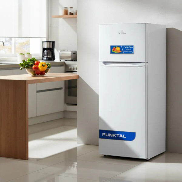 Heladera Punktal Con Freezer De 215 L Pk-211 Hb HELADERA PUNKTAL FH 215L PK-211HB
