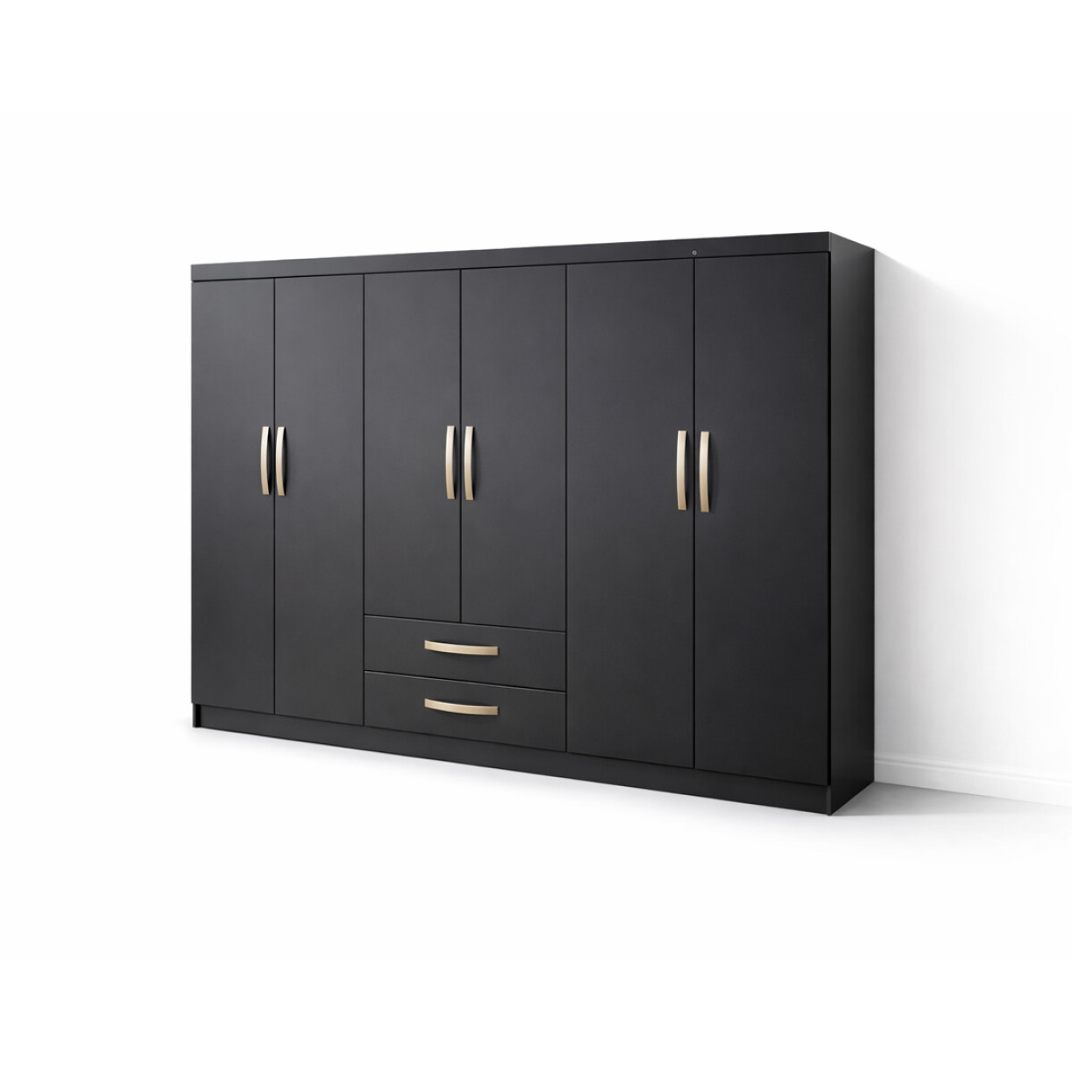 Ropero Placard 6 Puertas 2 Cajones 10 Estantes 