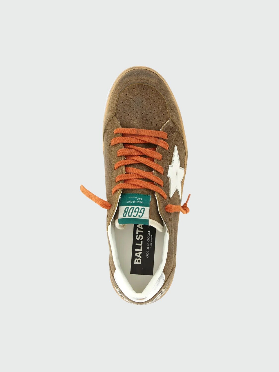 GOLDEN GOOSE - Zapatillas Deportivas de Piel Ball Star 55605