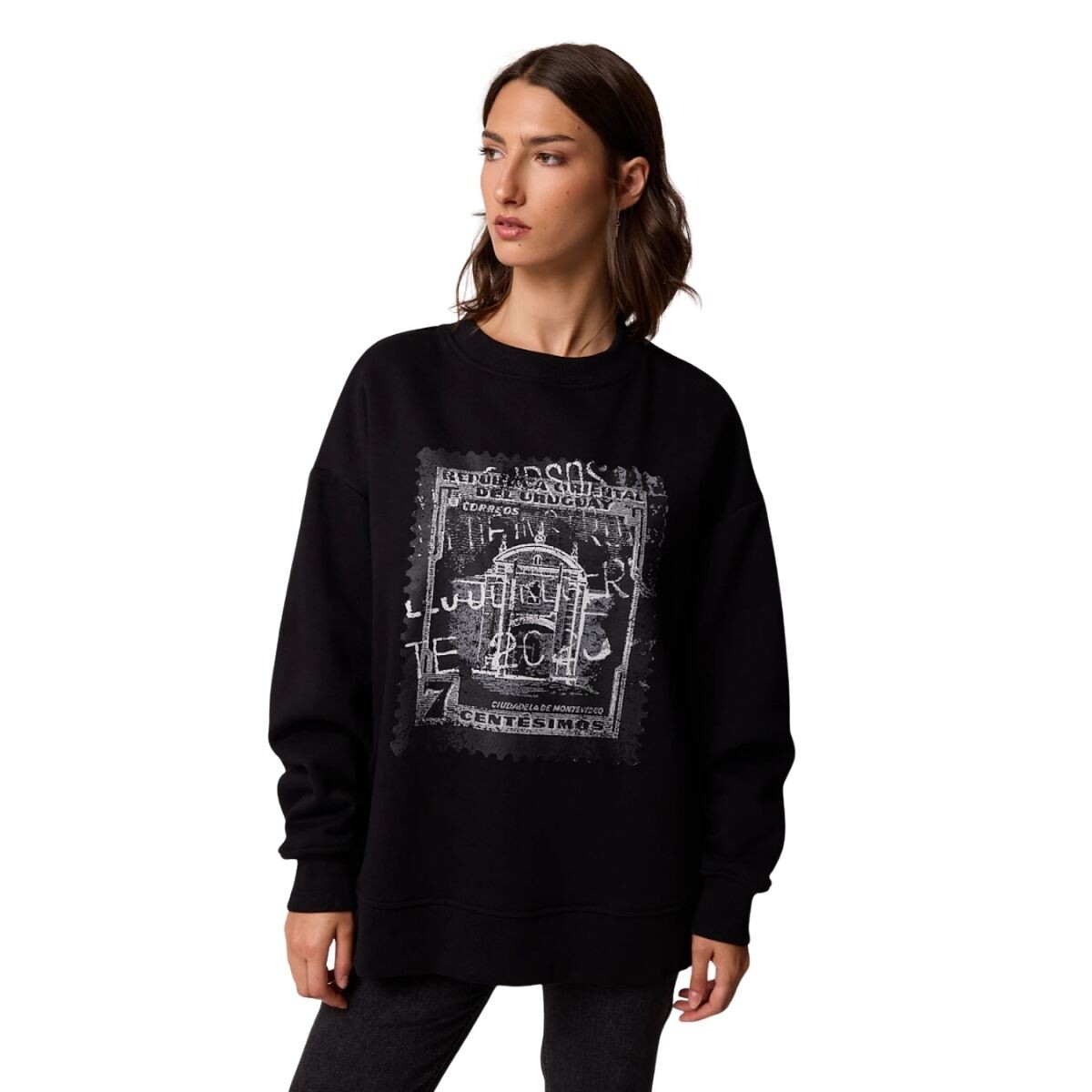 SWEATER GIPRA XS-XXL - NEGRO 