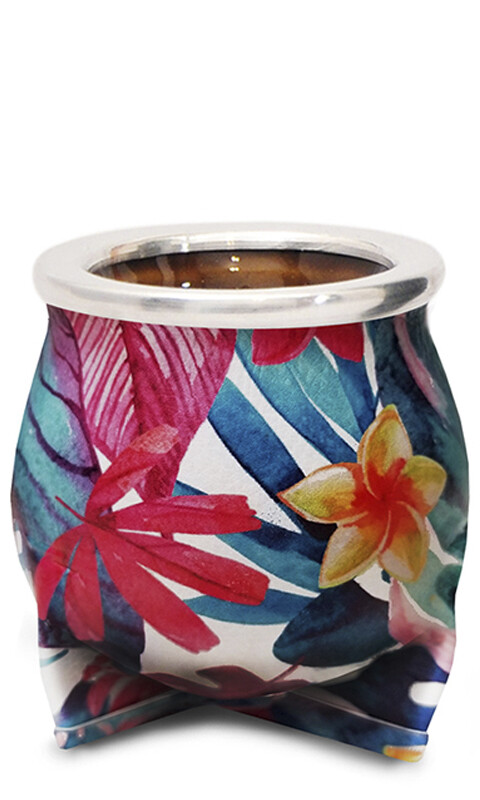 MATE DE CERÁMICA MEDIANO ALFA SELVÁTICO TROPICAL