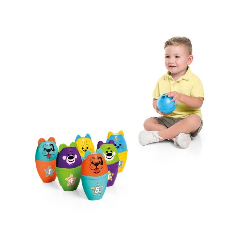 Juego de bolos bowling para niños con estuche Juego de bolos bowling para niños con estuche