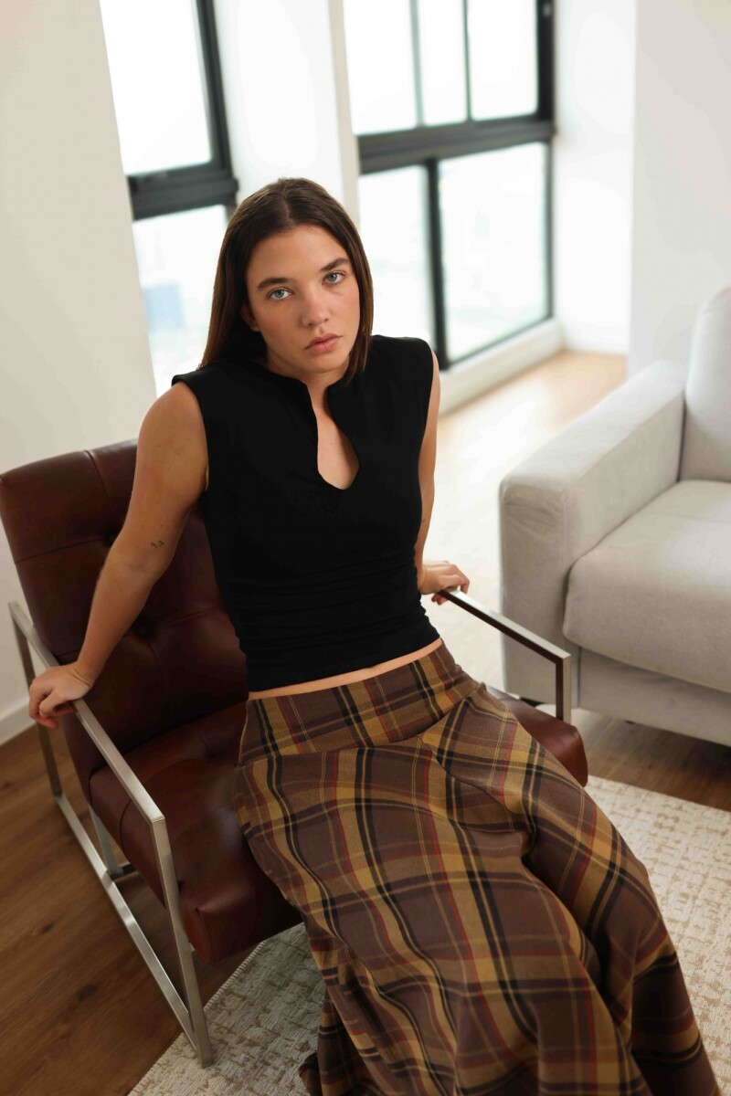 FALDA VIKTORIA NEW CAMELL