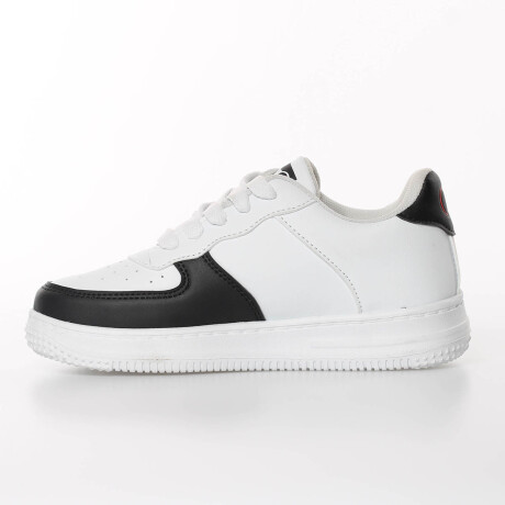 Calzado Ocean Pacific Kids Bakilian Escolar Urbano Negro-Blanco