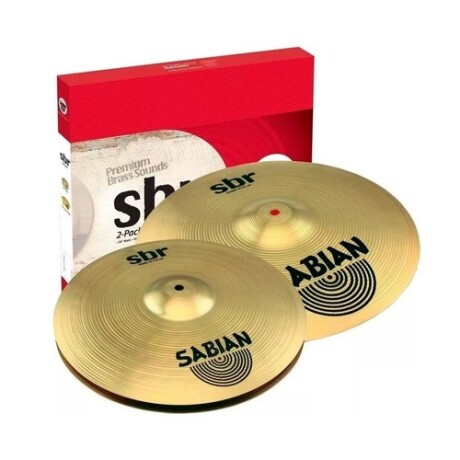 Platillo Pack Sabian Sbr Two Pack 14hh/18cr Platillo Pack Sabian Sbr Two Pack 14hh/18cr