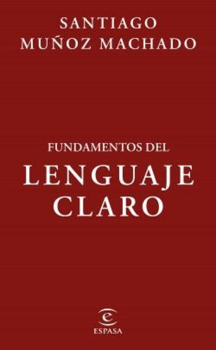 FUNDAMENTOS DEL LENGUAJE CLARO 