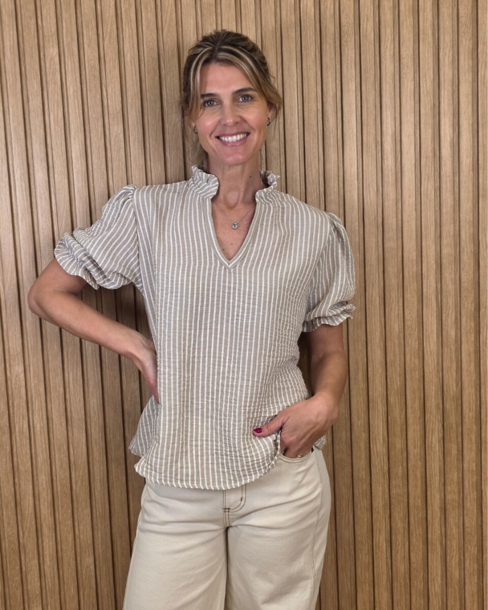 Blusa Danesa - Raya Beige 2 