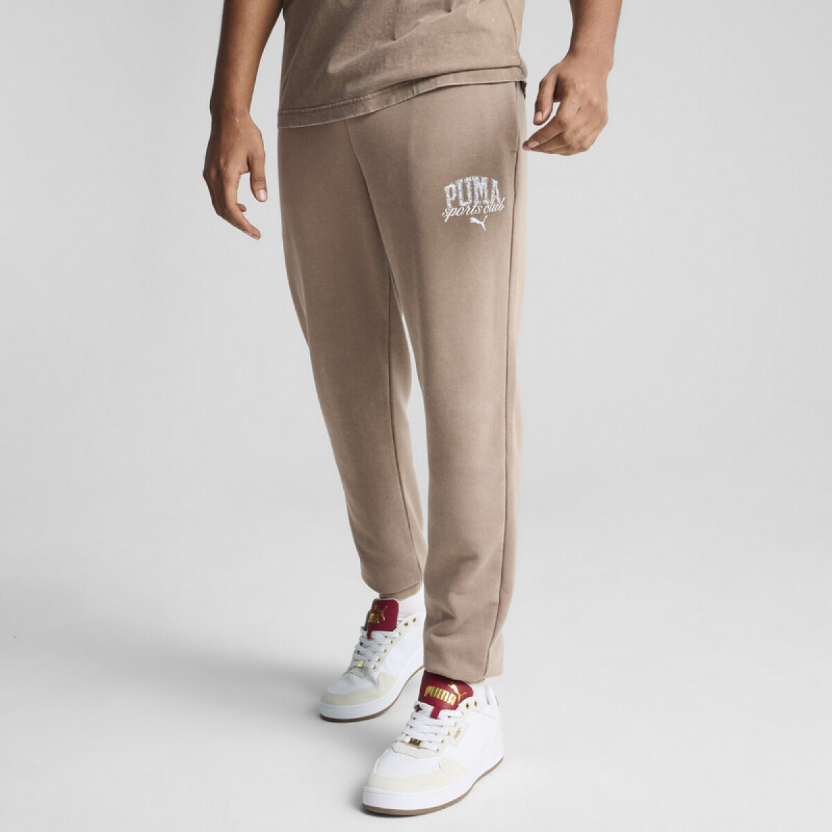 PUMA CLASS Washed Sweatpants TR cl 68464293 - Taupe 