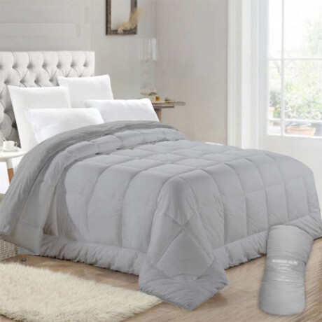 Acolchado 2 Plazas Richmond House 220 x 240 cm Gris