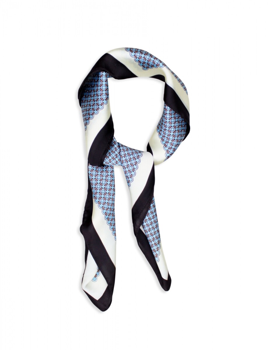Bandana Figuras - Celeste/multi 
