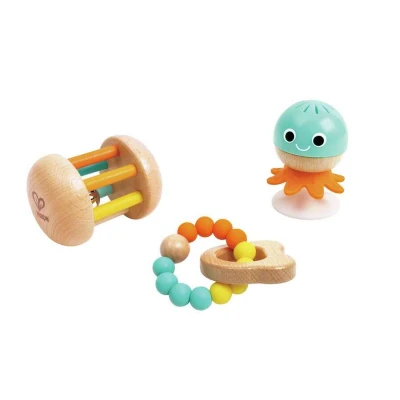 Set Sensorial Sonajeros de bebé Hape Set Sensorial Sonajeros de bebé Hape