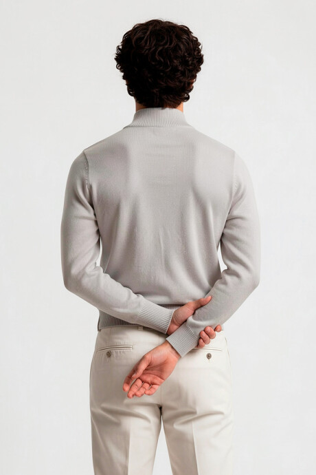 SWEATER TATON TIBET Gris