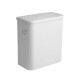 Deposito Accesorio Dual Para Inodoro Trento Blanco Brillo