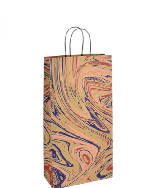 Bolsa fantasia luna 22x10x42 cm. BORGOÑA