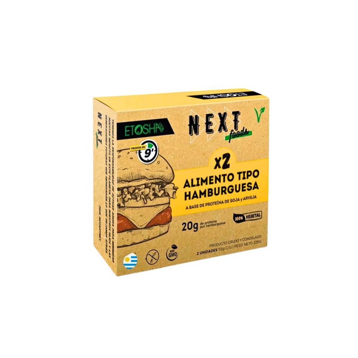 Hamburguesa Next - 2 ud. - 226 g 
