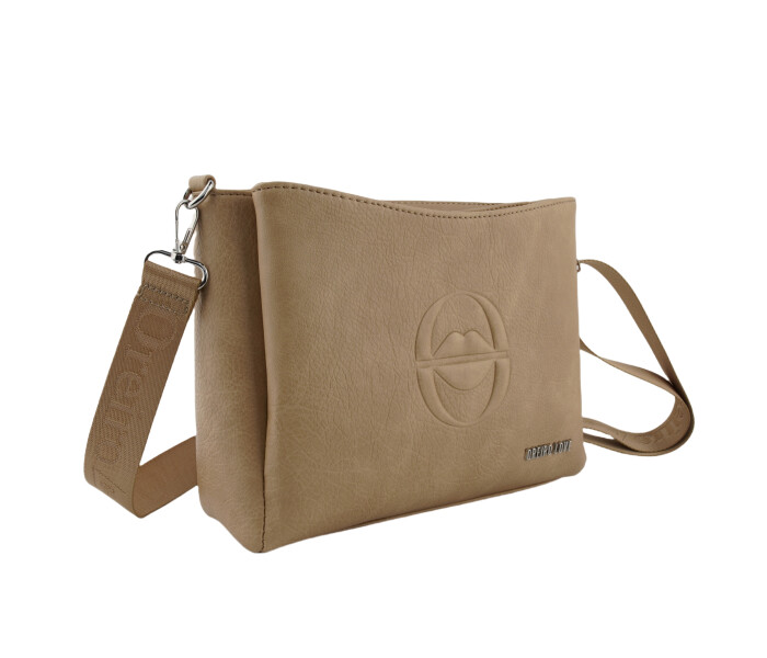 Cartera Las Oreiro Marrón Camel